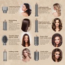 Ranoy Beauty 8-in-1 Multifunctional Styling Hair Dryer Your Ultimate Hair Styling Companion - Grey