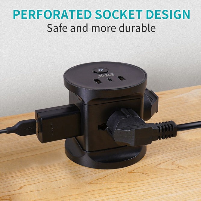 WINNING STAR 2500W Multifunctional Electrical Cube Extension Socket | ST-1034 |