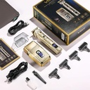 VGR 2 in 1 Professional Hair Trimmer and Shaver Set Waterproof Cordless Electric Razor & Beard Trimmer for Men |V-649|