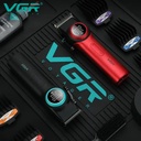 VGR 001 Professional Hair Clippers for Men Cordless Barber Clippers with Carbon Steel Blades 9000RPM LED Display for Precise Hair Cutting |V-001|