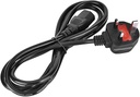 1 Meter 3 Pin UK Male Plug Power Cord Cable for Home Appliances