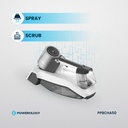 Powerology 60W Spot Cleaner  Powerful Portable & Rechargeable Spot Cleaner - White |PPBCHA50|