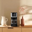 LePresso Rich Brew Coffee Machine with Interactive Touch Display, 50-60Hz Rated Frequency and UK 3-Pin Power Plug |LP006||LPCFFM0006-BK|