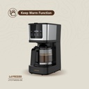 LePresso Rich Brew Coffee Machine with Interactive Touch Display, 50-60Hz Rated Frequency and UK 3-Pin Power Plug |LP006||LPCFFM0006-BK|