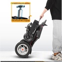 7MD Portable Foldable Electric Wheelchair Smooth Ride for Disabled & Elderly Travel