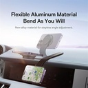 7MD 15W Foldable 360° Rotatable Magnetic Wireless Charger and Car Phone Holder  |7MD2446|