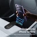 7MD 15W Foldable 360° Rotatable Magnetic Wireless Charger and Car Phone Holder  |7MD2446|
