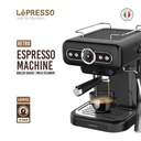 LePresso Retro Espresso Boiler Machine Gauge and Milk Steamer with 15 Bar Ulka Pump 950W Rated Power an 1.2 Liter Water Tank Capacity | LPCFFM0012 |