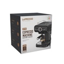 LePresso Retro Espresso Boiler Machine Gauge and Milk Steamer with 15 Bar Ulka Pump 950W Rated Power an 1.2 Liter Water Tank Capacity | LPCFFM0012 |