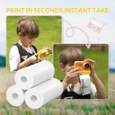 5 Rolls Kids Instant Camera Refill Print Paper-Photo Print Thermal Paper for Lily Toy Kids Instant Print Camera 2.2 x1 Inch White