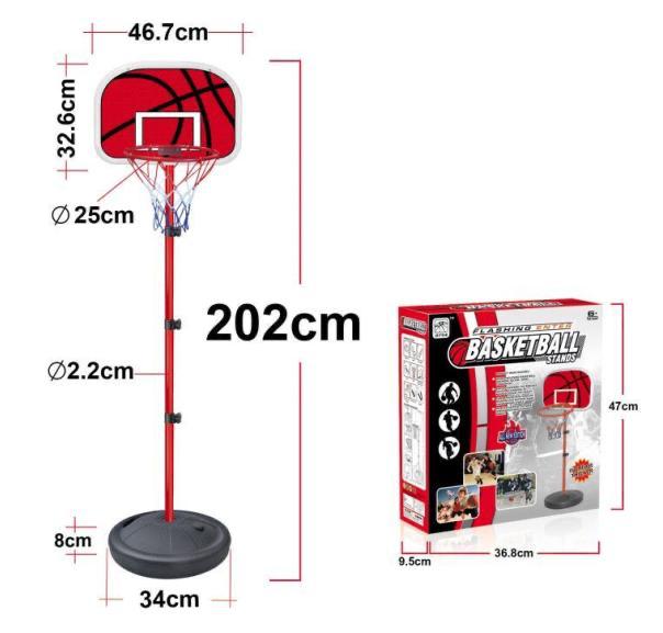 Flashing Enter Basketball Stands Playset - 6+age (0754)