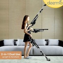Deerma 2-in-1 Handheld Vacuum Cleaner 800ml Large Capacity Dust Bin 15kPa Suction Force Pinhole Stainless Steel Filter 4 Layer HEPA Filtration Multifunctional Upright Vacuum Cleaner 600W |DX600|