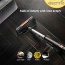 Deerma 2-in-1 Handheld Vacuum Cleaner 800ml Large Capacity Dust Bin 15kPa Suction Force Pinhole Stainless Steel Filter 4 Layer HEPA Filtration Multifunctional Upright Vacuum Cleaner 600W |DX600|