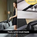 Deerma 2-in-1 Handheld Vacuum Cleaner 800ml Large Capacity Dust Bin 15kPa Suction Force Pinhole Stainless Steel Filter 4 Layer HEPA Filtration Multifunctional Upright Vacuum Cleaner 600W |DX600|