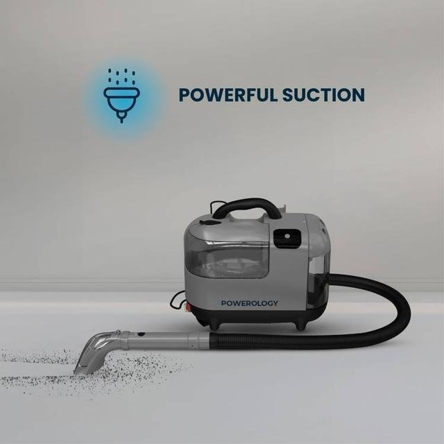 Powerology Powerful Dual-Tank System Spot & Stain Cleaner Hot Water & Steam Function 1200W Power 1300ml Clean Tank Capacity 1800ml Dirty Tank Capacity 3m Power Cord Length |PCRTSCGY|