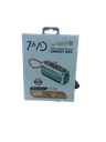 7MD 5000mAh Built-In Type-C & Lightning Cable With Indicator Light Rotating Tail Plug Portable Energy Box Mini 7md Power Bank |7MD2443|