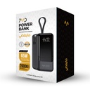 7MD High-Power 20000mAh 65W Fast Charging Built-In Type-C Lightning Cable USB-A & Type-C Ports Travel Friendly Power Bank | 7MD2445 |