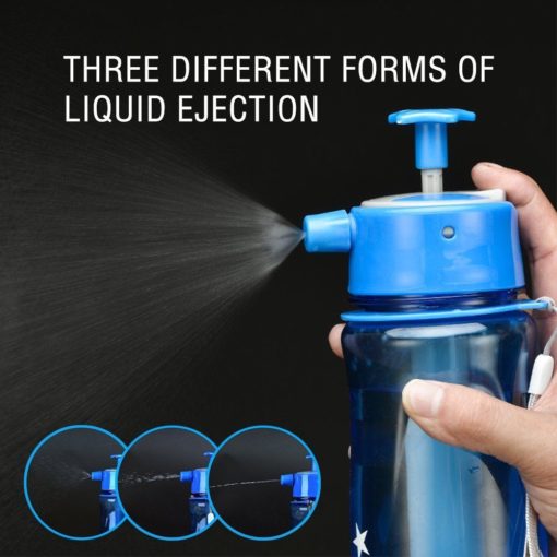 Sport Water Bottle with Mist Sprayer Hello chongChong