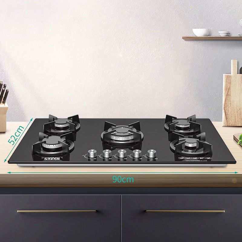 Winning Star Tempered Glass 5 Burner Kitchen Stove | ST-5660 |