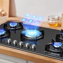 Winning Star Tempered Glass 5 Burner Kitchen Stove | ST-5660 |