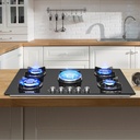 Winning Star Tempered Glass 5 Burner Kitchen Stove | ST-5660 |