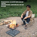 TakuMurano Wood Handle Camping Detachable Gas Torch High Power Outdoor Flamethrower for BBQ & Charcoal Burning |TC-PQ-101|
