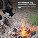 TakuMurano Wood Handle Camping Detachable Gas Torch High Power Outdoor Flamethrower for BBQ & Charcoal Burning |TC-PQ-101|