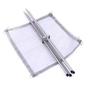 Green Lion Portable Bonfire Stainless Steel Stand - Silver |GNBNFRESTSTND|