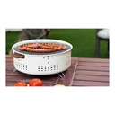 Porodo Lifestyle Camping Mini Portable Outdoor Round BBQ/Charcoal Grill - Light Brown |PD-LCMORG-LTBR|