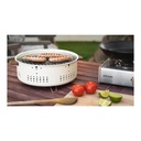 Porodo Lifestyle Camping Mini Portable Outdoor Round BBQ/Charcoal Grill - Light Brown |PD-LCMORG-LTBR|
