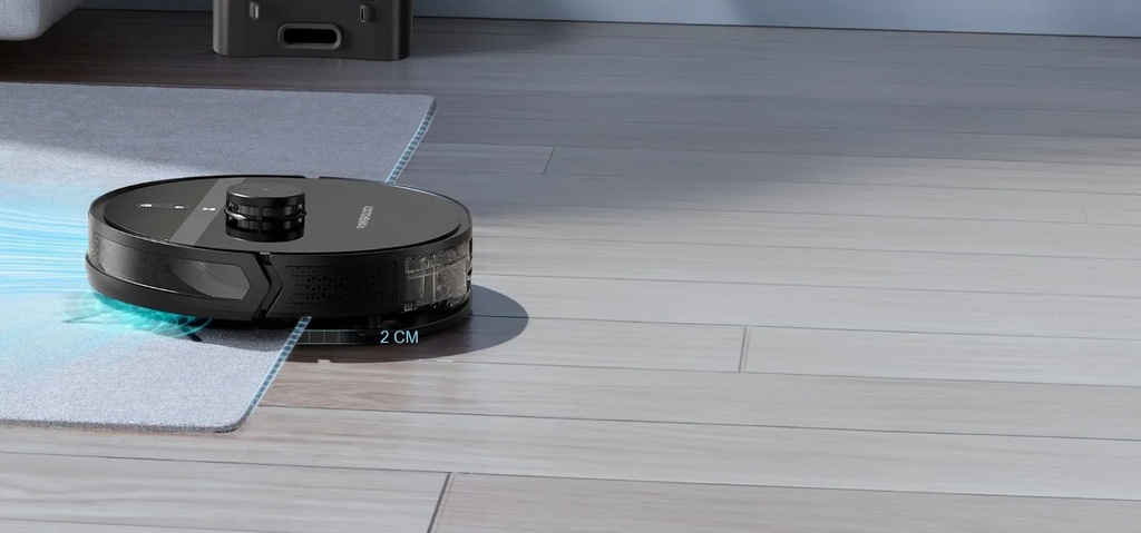 Powerology Smart Station Robot Vacuum & Mop 180 Min Working time 4000Pa Suction Auto Disposal ToF Lidar Positioning |PP059||PPBCHA59|