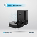 Powerology Smart Station Robot Vacuum & Mop 180 Min Working time 4000Pa Suction Auto Disposal ToF Lidar Positioning |PP059||PPBCHA59|
