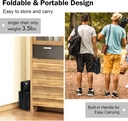 7MD Compact Folding Camping Stool Portable Lightweight Outdoor Seat For Picnic Fishing and BBQ