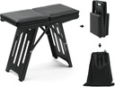 7MD Compact Folding Camping Stool Portable Lightweight Outdoor Seat For Picnic Fishing and BBQ