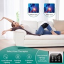 7MD Knee Massager 3000mAh Battery with Soothing Heat Red Light Therapy & Deep Vibration Relief!