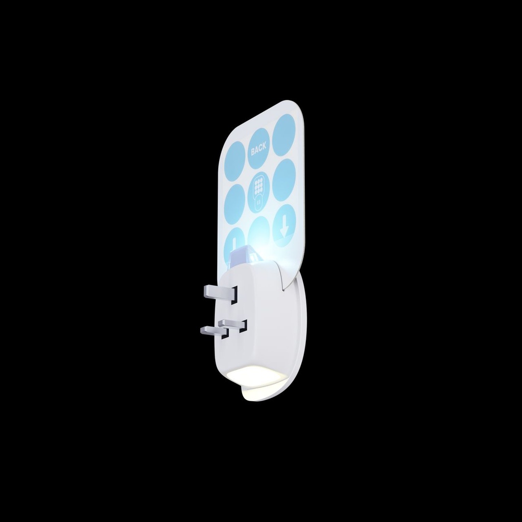 7MD Indoor Insects Glue Trap Safe Silent Pest Control UV LED Light & Mess Free Design