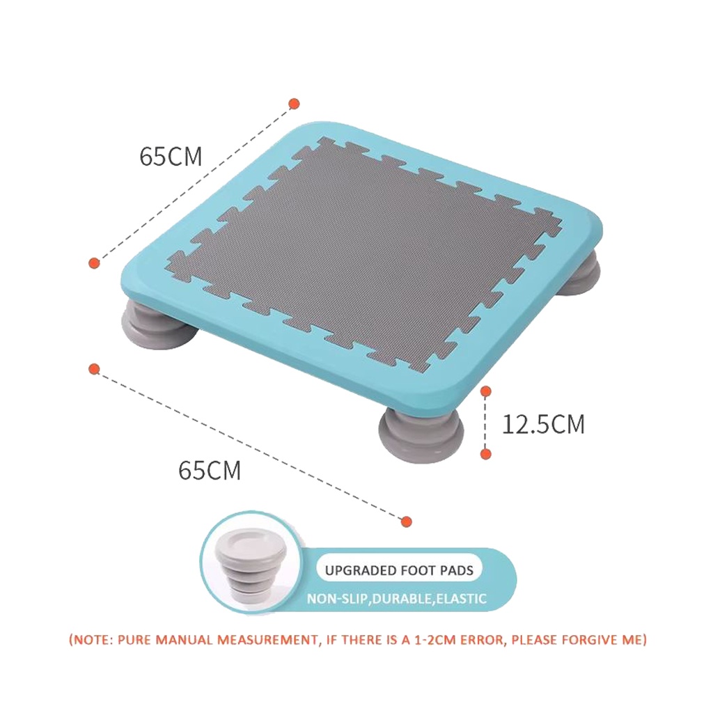 7MD Trampoline Board Autism Friendly Sensory Trampoline Board for Indoor & Outdoor Therapeutic Play Coordination and Balance