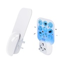7MD Indoor Insects Glue Trap Safe Silent Pest Control UV LED Light & Mess Free Design |7MD-10|
