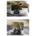 7MD 360° Rotation Car Mount Heat Resistant Nano Glue Secure Automatic Locking