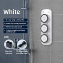 AI Wall Mounted Smart Bath Machine Waterproof Electric Shower Brush for Deep Cleansing & Massage