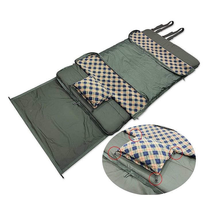 ALHOR Four Seasons Comfort Sleep Mattress Durable Double Pillow Sleeping Bag For Camping |HOR-05-026|