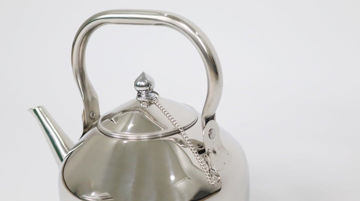 ALHOR Traditional Arabic Teapot Stainless Steel with Strainer Ideal for Camping & Outdoor Use |06357|
