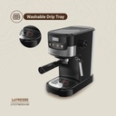 Lepresso Suprema Espresso Machine Advanced Touch Display Milk Steamer & Intuitive Controls |LP004||LPCFFM0004-BK|
