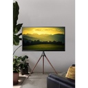 Height Adjustable Sleek Easel Design Tripod Floor TV Stand for 45"- 65" LCD LED Plasma Screens