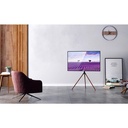 Height Adjustable Sleek Easel Design Tripod Floor TV Stand for 45"- 65" LCD LED Plasma Screens