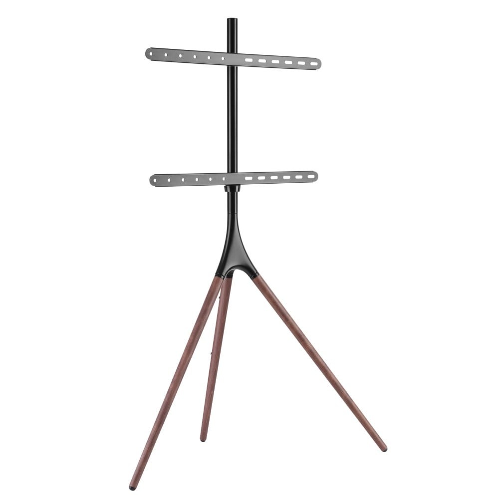 Height Adjustable Sleek Easel Design Tripod Floor TV Stand for 45"- 65" LCD LED Plasma Screens