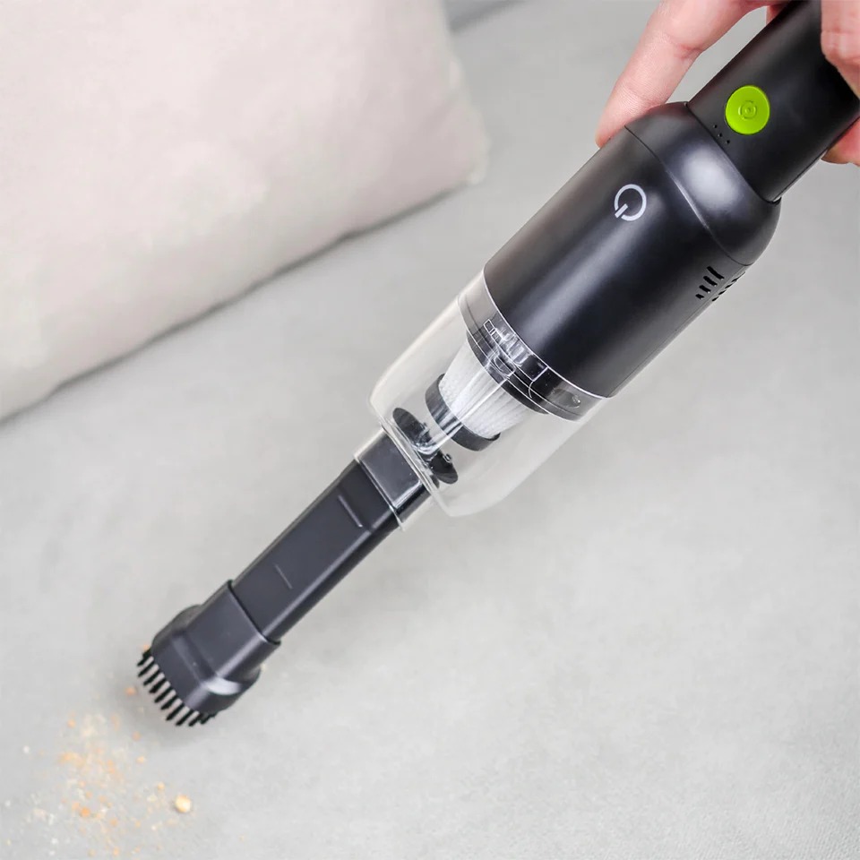 Goui 3 in 1 Vacuum Compact & High-Power Suction With Portable Car Vacuum Cleaner 4000mAh Detachable Power Bank and Flashlight |G-EBVACUUM-K|