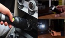 Goui 3 in 1 Vacuum Compact & High-Power Suction With Portable Car Vacuum Cleaner 4000mAh Detachable Power Bank and Flashlight |G-EBVACUUM-K|
