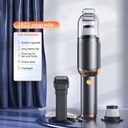 Goui 3 in 1 Vacuum Compact & High-Power Suction With Portable Car Vacuum Cleaner 4000mAh Detachable Power Bank and Flashlight |G-EBVACUUM-K|