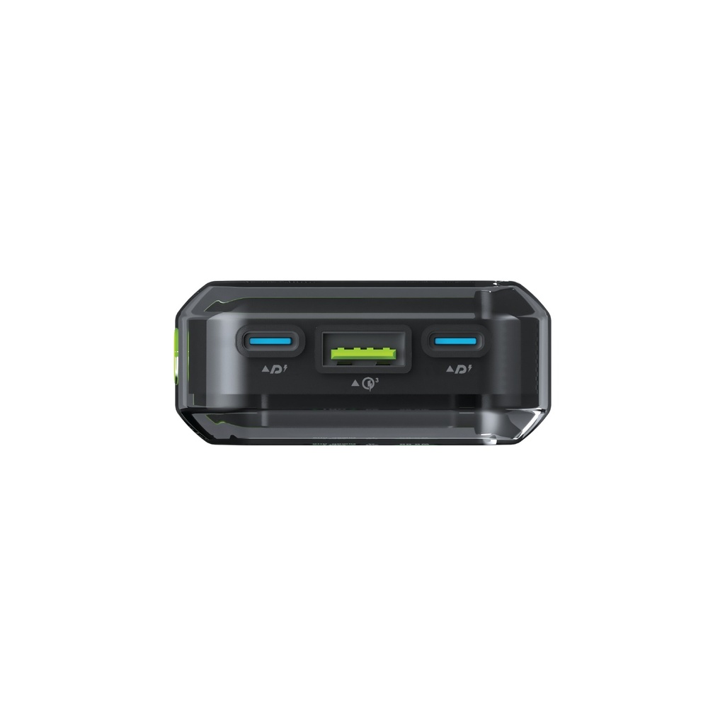 Goui Beast Travel Friendly Super Fast Portable 35W Charger and 10000mAh Power Bank |G-PBTDS10 -TK|